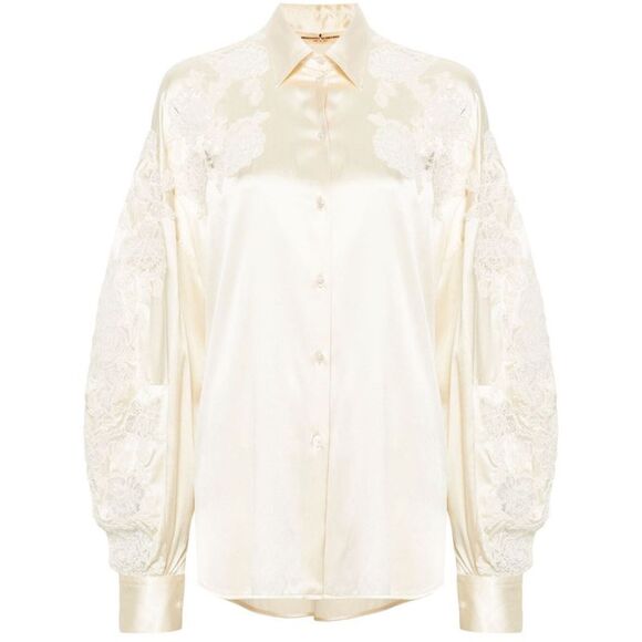 Ermanno Scervino Women Shirt With Embroidery